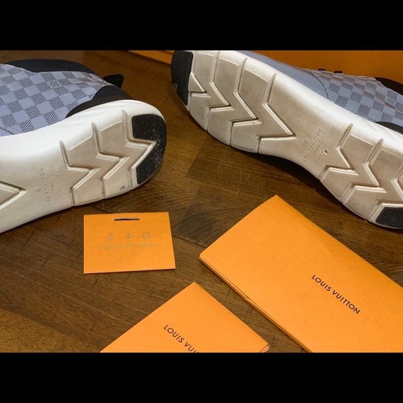 Men's - Louis Vuitton FASTLANE mid top sneakers - Picture 5 of 7